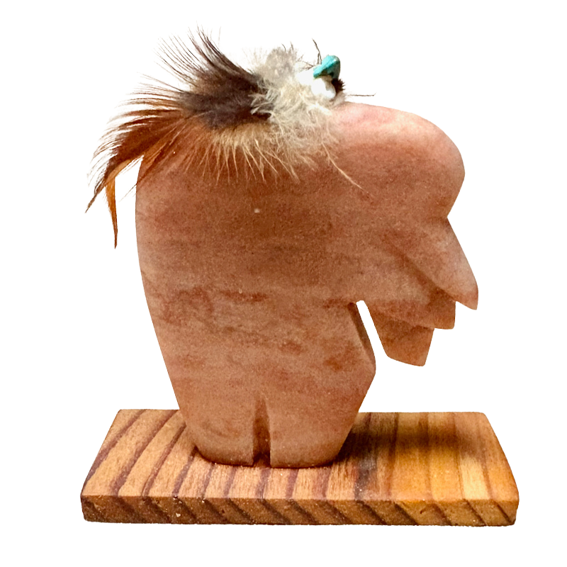 Justin Gomez Bear Carving (Taos, New Mexico)