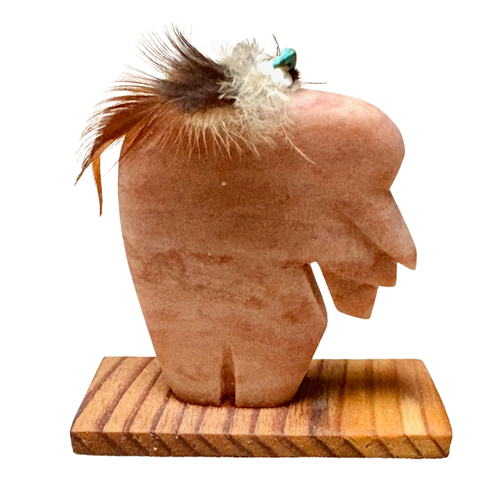 Justin Gomez Bear Carving (Taos, New Mexico)