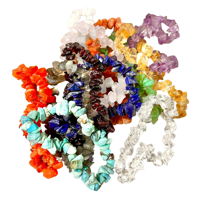 Bracelets, Stone Chip (set of 3)