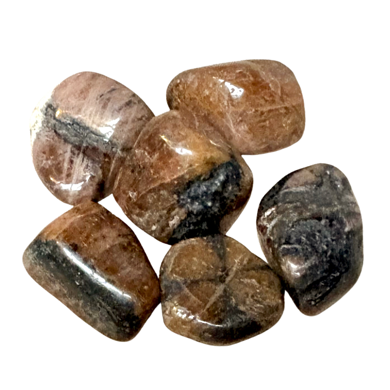 Chiastolite Polished Pebble