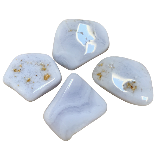 Agate (Blue Lace) Polished Pebble