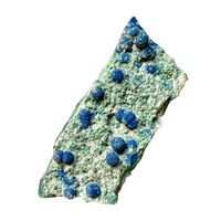 Azurite Balls in Matrix (Sandoval Co., New Mexico)