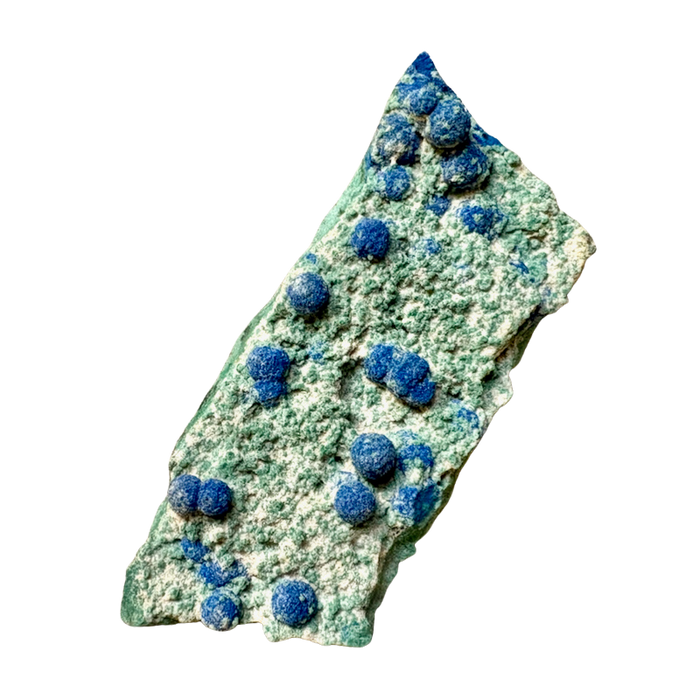 Azurite Balls in Matrix (Sandoval Co., New Mexico)