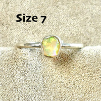 Opal (Ethiopian) Stacker Ring