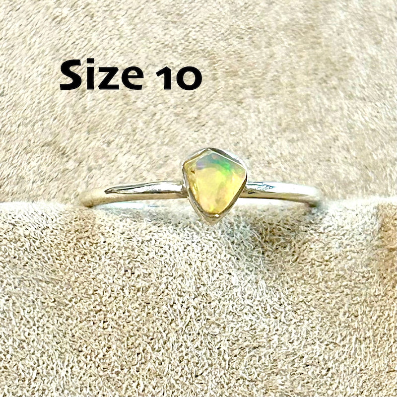 Opal (Ethiopian) Stacker Ring