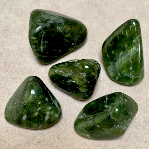 Idocrase (Vesuvianite) Polished Pebble