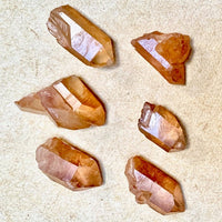 Tangerine Quartz Crystal