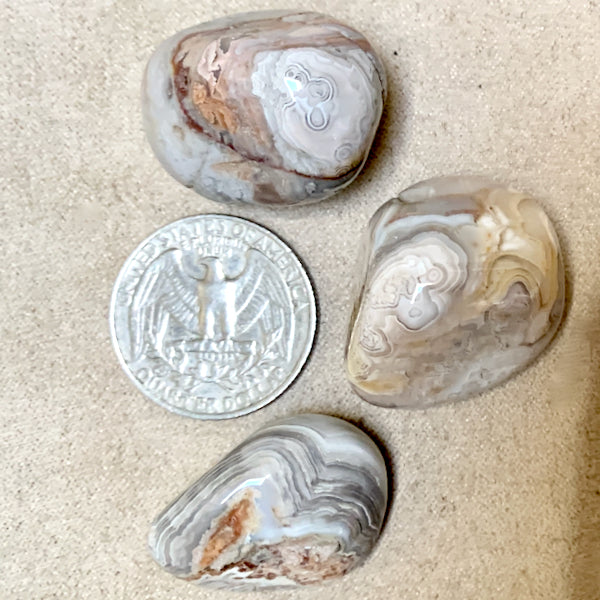 Agate (Crazy Lace) Polished Pebble