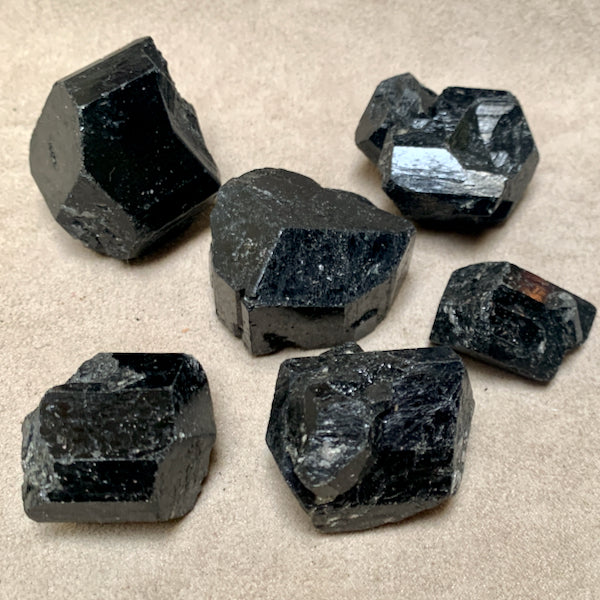Black Tourmaline (Schorl) Crystals (larger)