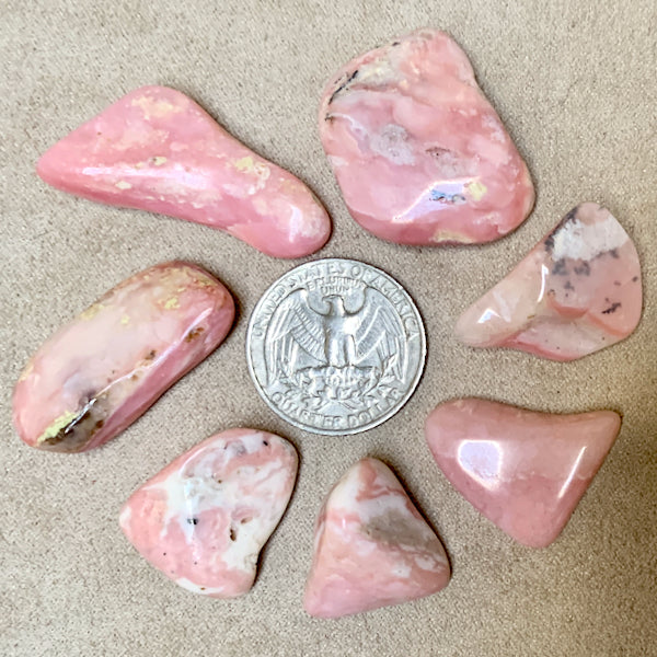 Opal (Pink) Polished Pebble (Peru)