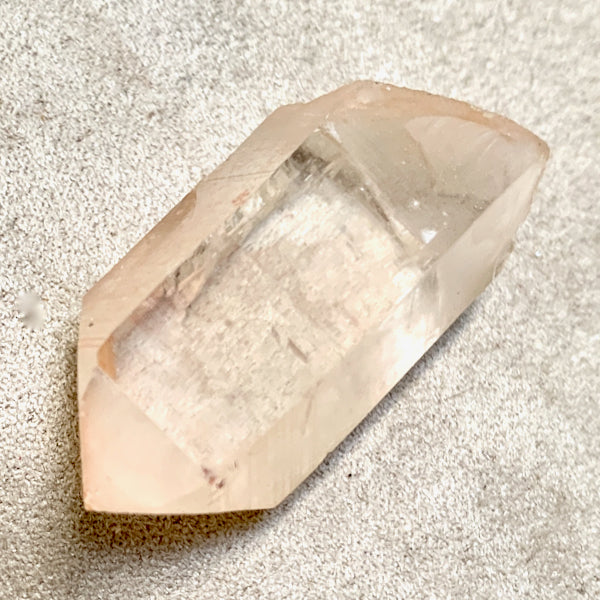 Quartz (Pink Lemurian) Crystal (Brazil)