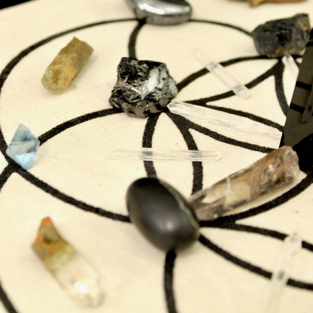 Crystal Grid Set for Protection